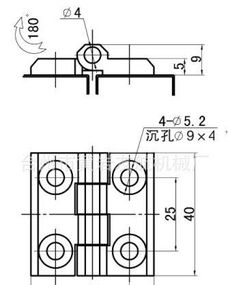 坚固耐用，经济实惠 热销不锈钢机箱机柜配件合页铰链推荐